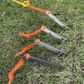 Customized High Strength Camping Titanium Hook Tent Pegs